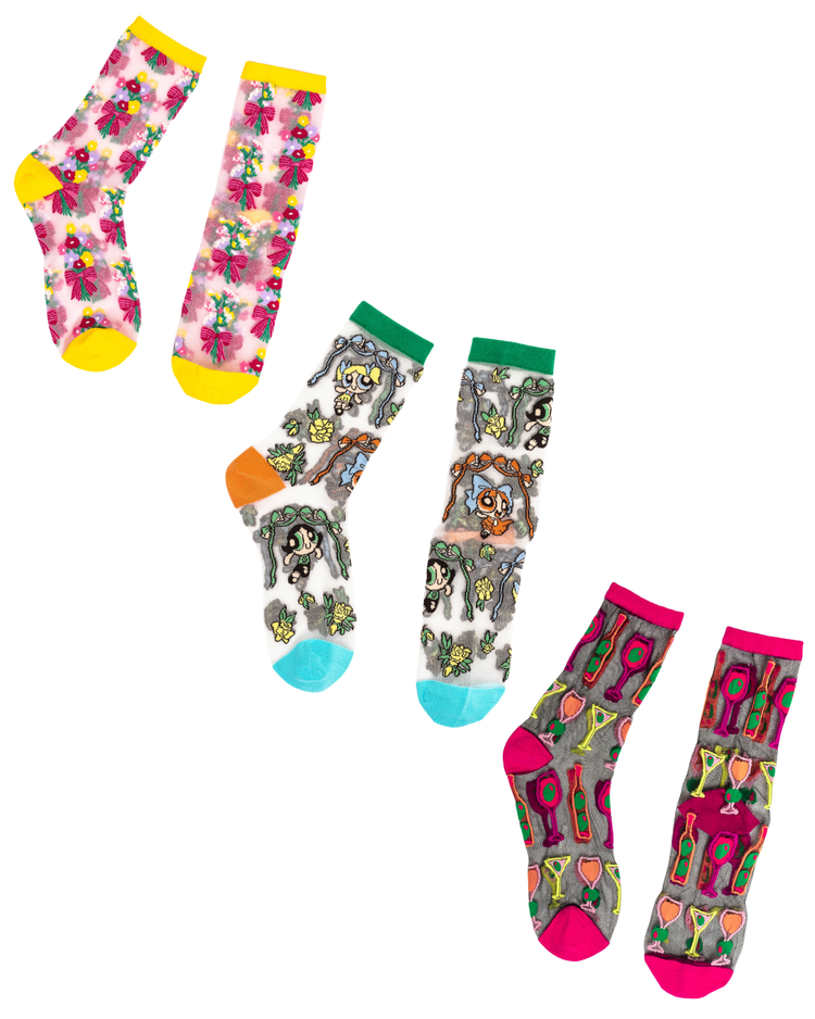 sock candy bachelorette sheer socks bundle pretty fashion socks for bridal party