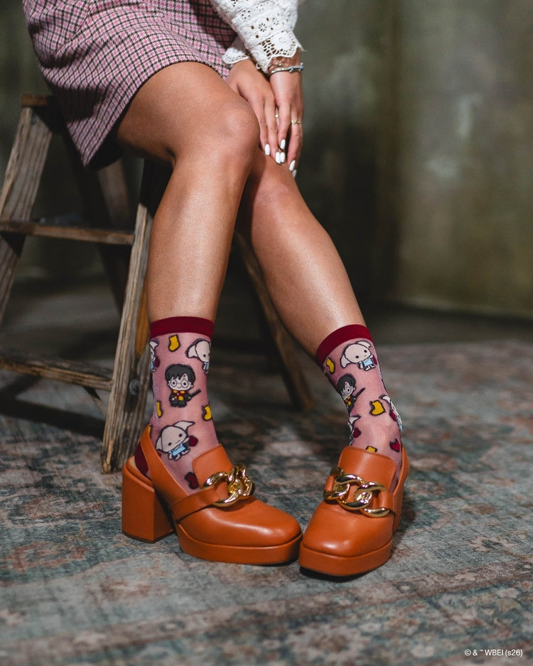 Sock Candy Harry Potter Dobby and Hedwig Sheer Socks Bundle Sheer Socks Fashion Socks Harry Potter Socks Hogwarts Socks Dobby Socks Movie Socks socks with heels