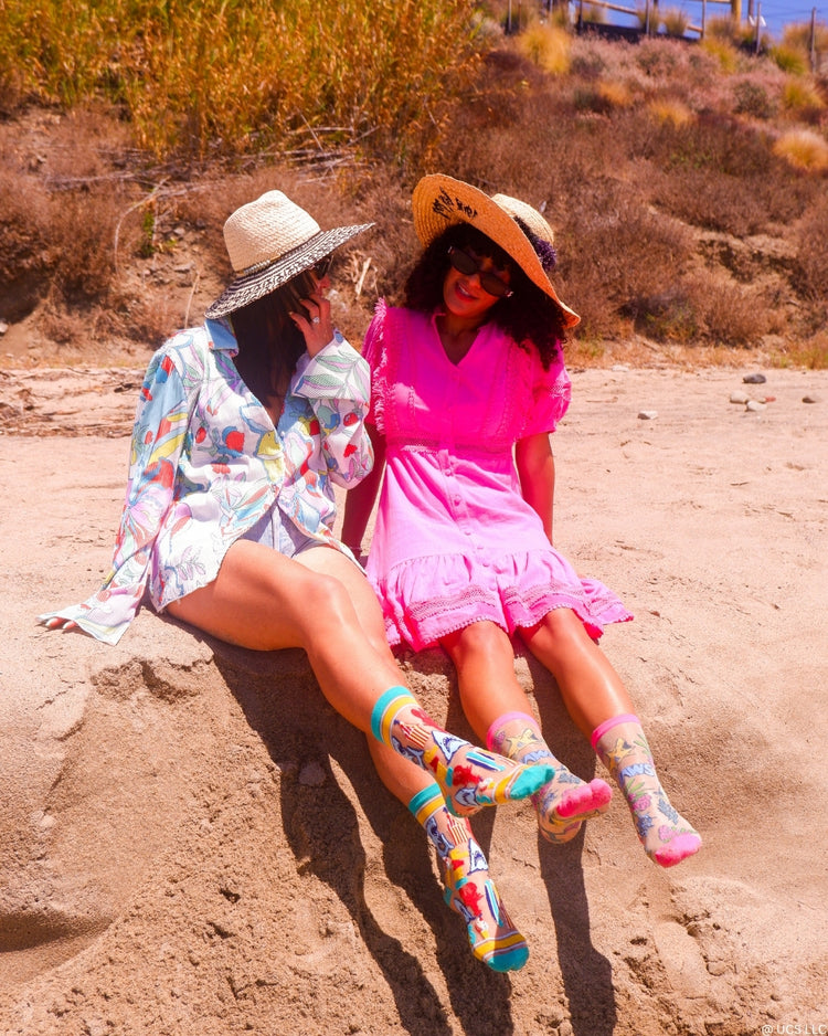 Sock Candy JAWS Sheer Socks Bundle Sheer Socks Fashion Socks Movie Socks Universal Studios Summer Socks
