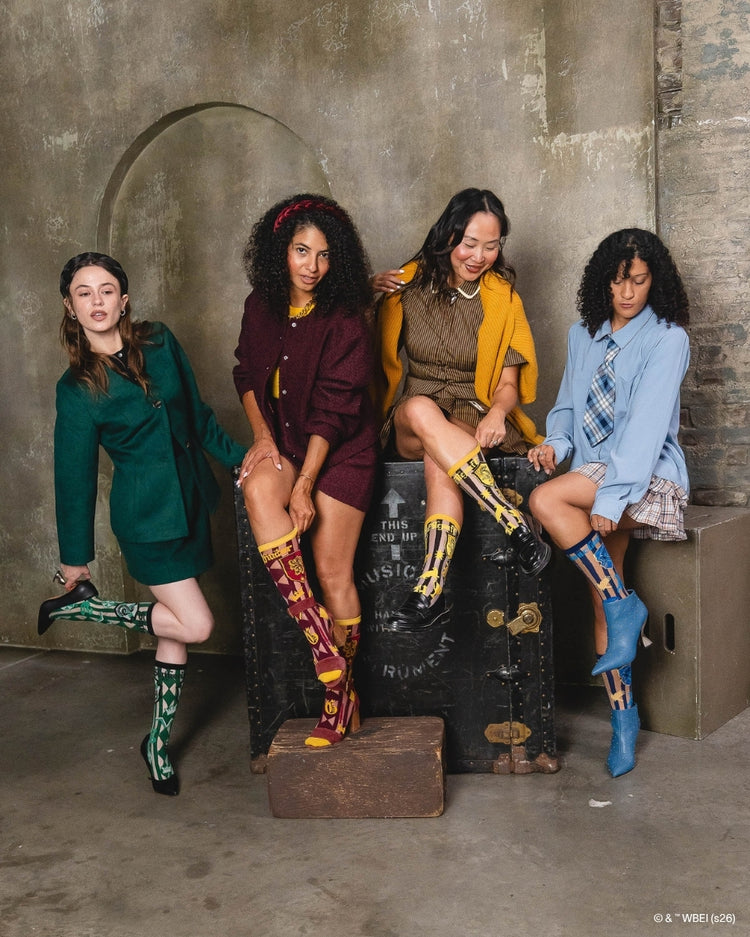 Sock Candy Harry Potter Ravenclaw Shimmer Sheer Mid High Sock Sheer Socks Fashion Socks Harry Potter Socks Ravenclaw Socks Movie Socks