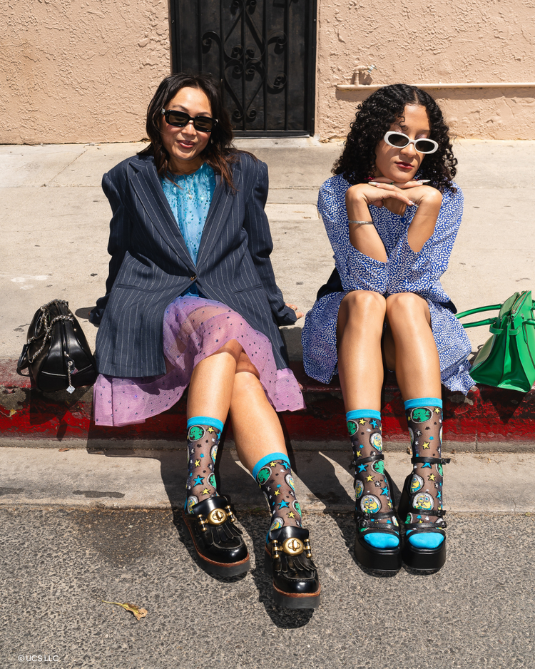 Sock Candy Illumination Minions and Monsters Sheer Socks Fashion Socks Cartoon Socks Minions Socks Movie Socks Pop Culture Socks Cute Socks socks with heels