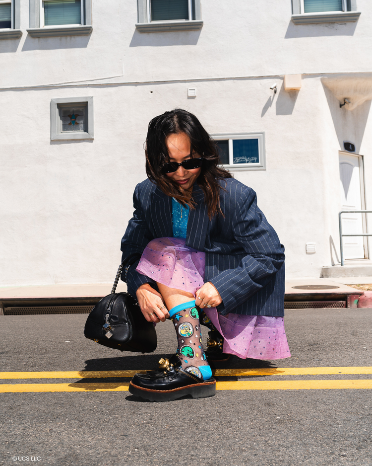 Sock Candy Illumination Minions and Monsters Sheer Socks Fashion Socks Cartoon Socks Minions Socks Movie Socks Pop Culture Socks Cute Socks