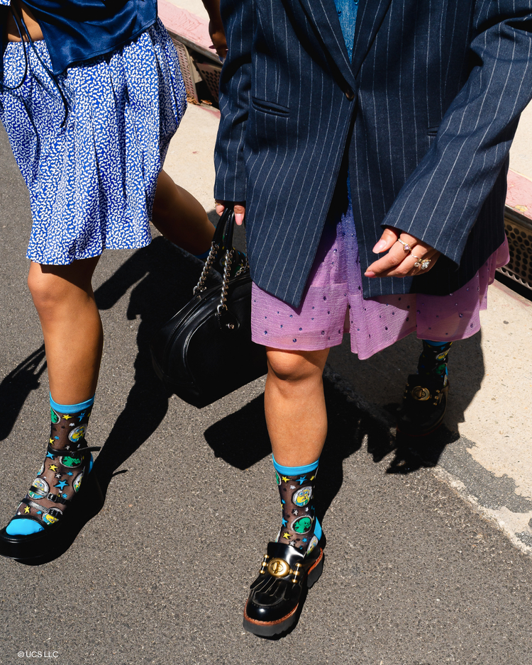 Sock Candy Illumination Minions and Monsters Sheer Socks Fashion Socks Cartoon Socks Minions Socks Movie Socks Pop Culture Socks Cute Socks socks with heels