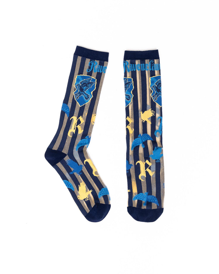 harry potter ravenclaw socks for women harry potter sheer fashion socks
